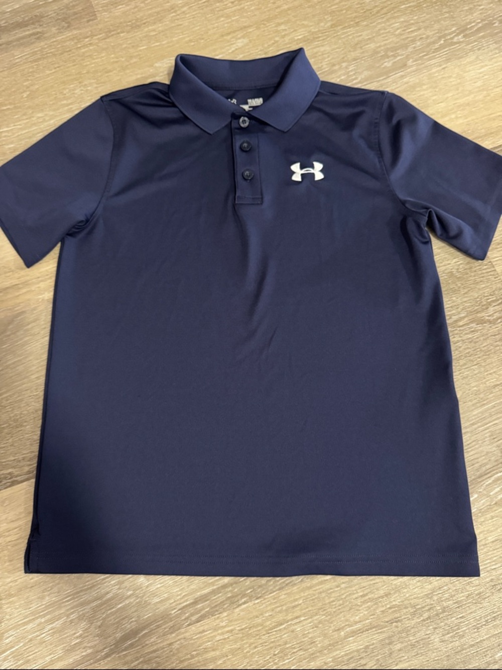 Like 🆕 Under Armour Youth Polo in Navy Blue